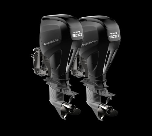 Außenbordmotor - WAVE 300 TWIN - ExploMar - elektrisch / für Freizeitschifffahrt