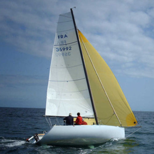 Segelboot für Fahrten- und Regattasegeln - Adèle - Technologie Marine - Holz / Bugspriet