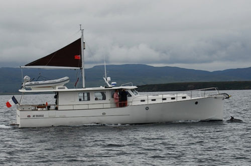Motoryacht für Kreuzfahrten - MY16 - Technologie Marine - mit Steuerhaus / Epoxid / Holz