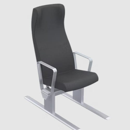 Bootsitz - Senja HS - Seat Innovation - mit Armlehnen / 1 Platz / schwarz