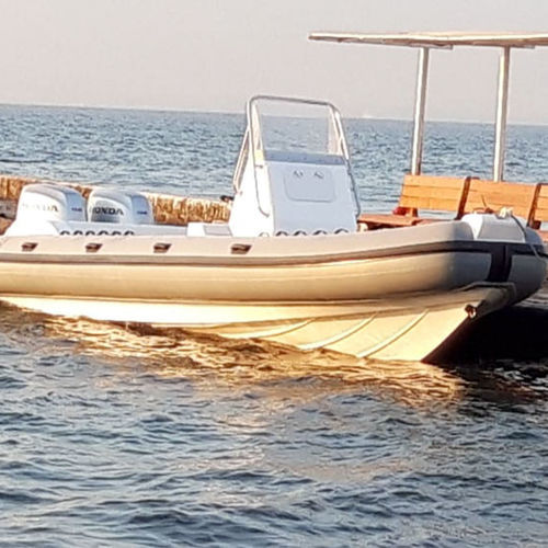 Außenborder-Schlauchboot - JEETRIB JR-F-795-SC - Polat Marine Boat Production Company - zweimotorig / halbstarr / Open