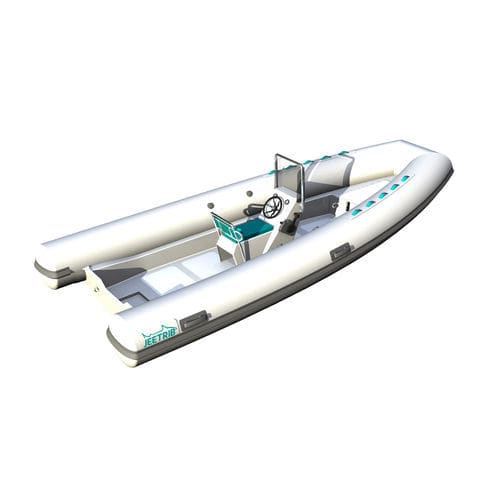 Außenborder-Schlauchboot - JEETRIB JR-F-495-JC - Polat Marine Boat Production Company - halbstarr / Open / mit Jockey-Konsole