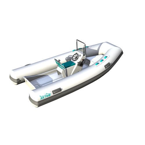 Außenborder-Schlauchboot - JEETRIB JR-F-385-JC - Polat Marine Boat Production Company - halbstarr / Open / mit Jockey-Konsole