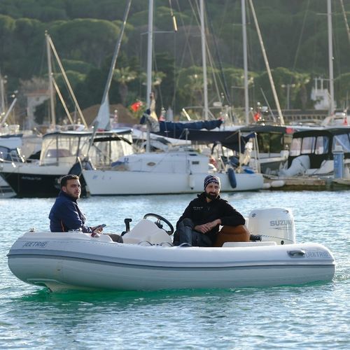 Außenborder-Schlauchboot - JEETRIB JR-F-355-C - Polat Marine Boat Production Company - halbstarr / Open / mit Seitenkonsole