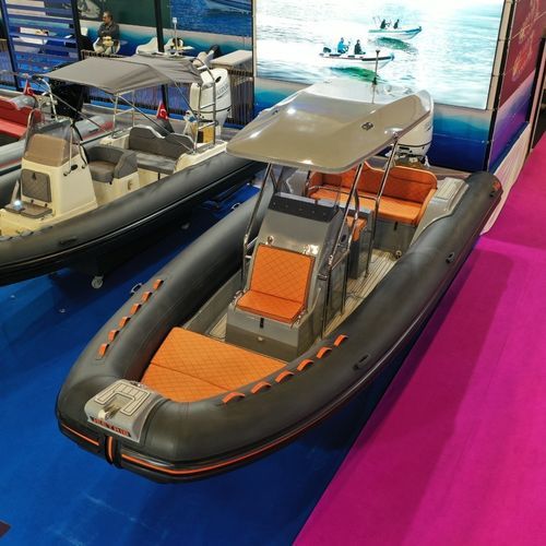 Außenborder-Schlauchboot - JEETRIB JR-F-695-C - Polat Marine Boat Production Company - halbstarr / Open / mit Mittelkonsole