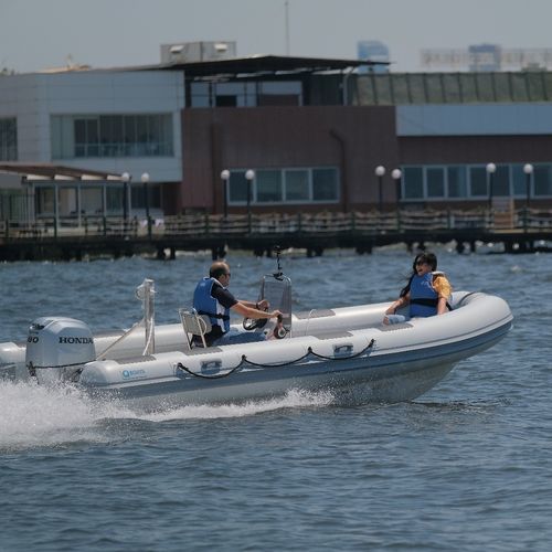 Außenborder-Schlauchboot - JEETRIB JR-F-545-JC - Polat Marine Boat Production Company - halbstarr / Open / mit Jockey-Konsole