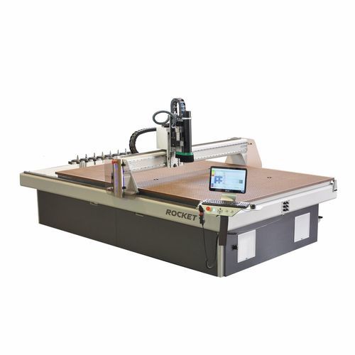 CNC-Bearbeitungszentrum - ROCKET - BERMAQ - digital gesteuert / 3-Achs / vertikal