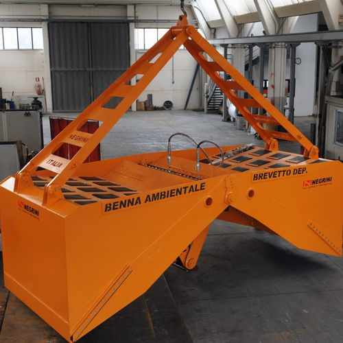 Hydraulischer Greifer für Entladung - NEGRINI - zum Ausbaggern