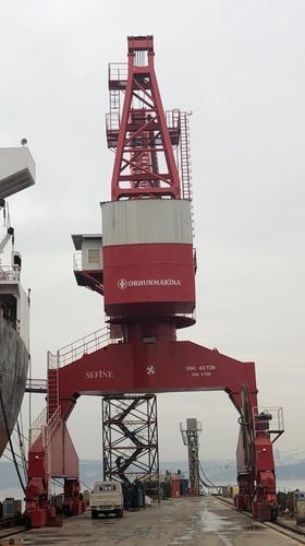 Kran für Bootsteg - Orhun Makina - Spitzenausleger / Dreh