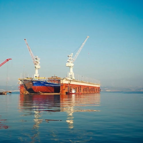 Kran für Bootsteg - Orhun Makina - Spitzenausleger
