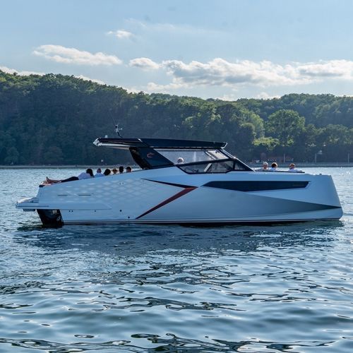 Express-Cruiser / Katamaran - Dracan Marine Sp. z o. o. - Innenborder / Open / mit Doppelkonsole