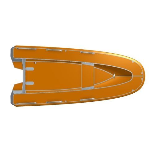 Außenborder-Beiboot - SALT370 - saltenders - Open / Aluminium / Aluminium-Waben-Sandwich