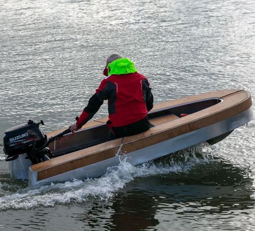 Außenborder-Beiboot - SALT270L - saltenders - Open / Aluminium / Aluminium-Waben-Sandwich