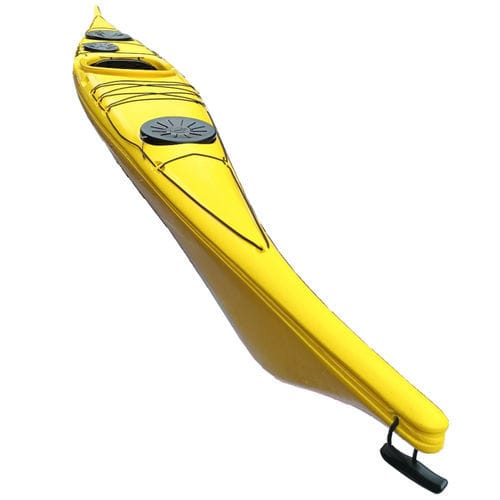 Kajak für Erwachsene - Sirocco - Arctic water sport - 1 Platz / Polyethylen / gelb