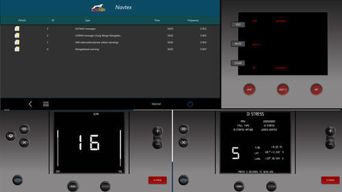 Navigationssimulator - C-GMDSS–Sim - Cal-Tek - Antrieb / ECDIS / GMDSS