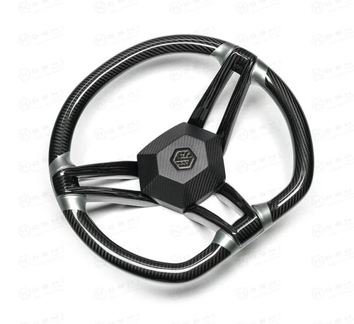 Motorboot-Lenkrad / Carbon - M.A. Marine Solutions Sp. z o. o. - Segelbootrennen / Design / 3-Speichen