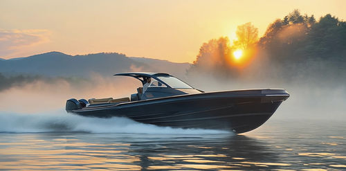 Halbstarres Schlauchboot - 1300 - Breva Marine - Außenborder / dreimotorig / Open