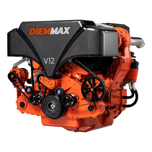 Antriebsmotor - Diemmax V12 - Diemmax marine - Sternantrieb / Innenbord / Innenbord-Wasserjet