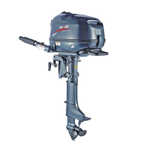 Außenbordmotor - 6HP - TAIZHOU YUELANG POWER TECHNOLOGY CO., LTD. - Benzin / für Freizeitschifffahrt / wassergekühlt