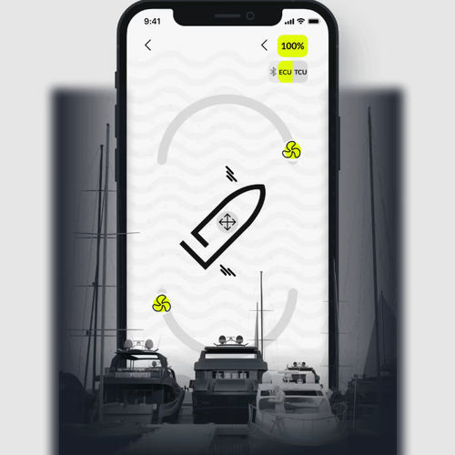Steuerungs-App - SMARTDOCK - Thitronik GmbH - für anlegen / für Ankerplätze / für Boot
