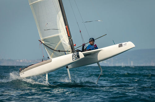 Achterliek-Latte - Catamarans - Fiberfoam AG - für Segel