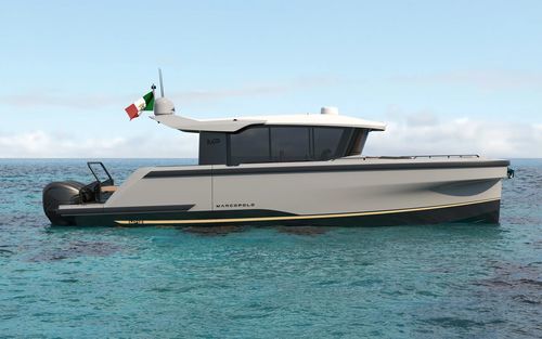 Express-Cruiser / Außenborder - MP12 - Marcopolo Yachts by 3AF Shipyard S.r.l - dreimotorig / Hardtop / max. 14 Personen