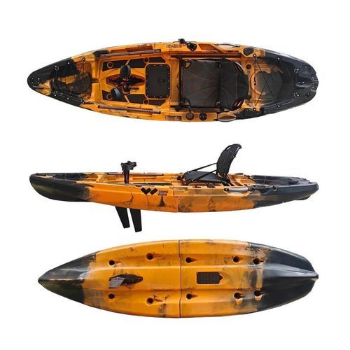 Sit-on-Top-Kajak - BEAUFORT - LONG WAVE - modular / für Angelsport / für die Fischerei