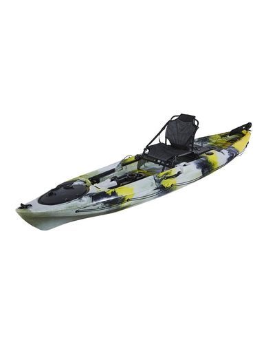 Sit-on-Top-Kajak - MIRAGE PRO ANGLER 12 - LONG WAVE - Langstrecken-Wanderfahrt / für Angelsport / für Erwachsene