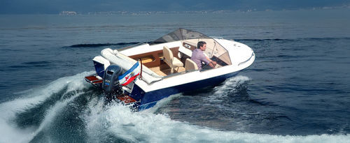 Außenborder-Runabout - Variant 505 - Bootsbau Schubert GmbH - Gleiter / Open / mit Doppelkonsole