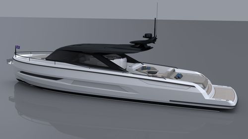 Motoryacht für Kreuzfahrten - 64 - Cantiere Navale di SANTASEVERA srl - Sport / Flybridge / Innenborder