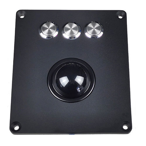 Wasserdichter Trackball - KH-M45TB-126 - SZ Kehang Technology Development Co., Ltd. - einbaufähig / USB / für Schiffe