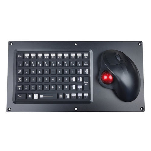 Tastatur für Marineanwendungen - KH-SK63-TB-330 - SZ Kehang Technology Development Co., Ltd. - für Schiffe / wasserdicht / Trackball