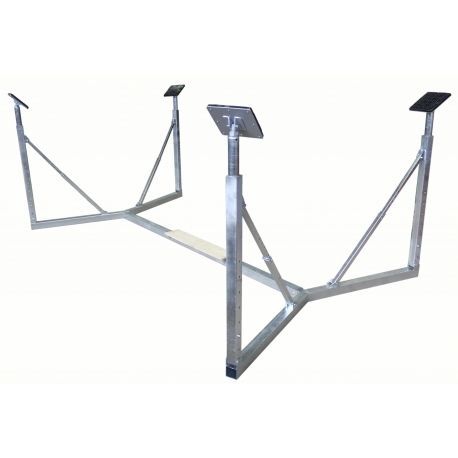 Mobiles Bootsgestell - Berceau L 4 - X-Cradle™ - für Kiel / zerlegbar / transportierbar