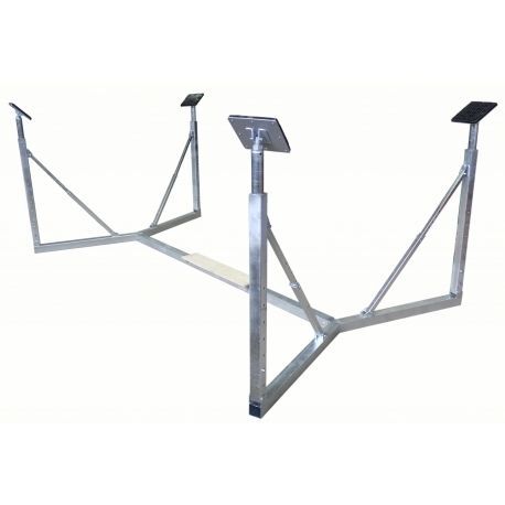 Bootsgestell für Kiel - Modèle S - X-Cradle™ - zerlegbar / verzinkt