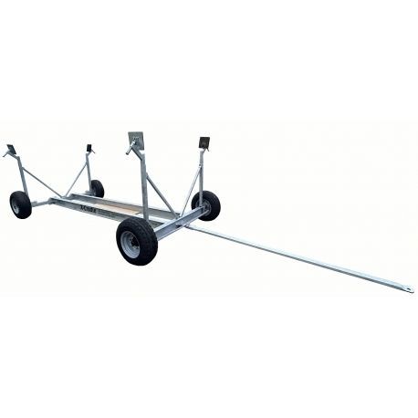 Anhänger für Materialumschlag - SIMPLE X.T. SB - X-Cradle™ - für Boot / für Segelboote / variable Breite