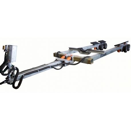 Anhänger für Materialumschlag - X.Monster.15t.HBT,rrc - X-Cradle™ - für Schwerlasttransporte / für das Zuwasserlassen / für Boot