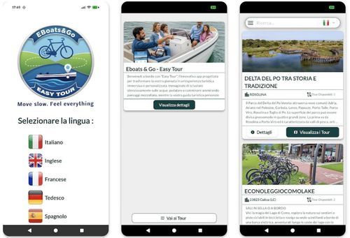 Tracking-App - Easy Tour - Gruppo CNE (CNE srl) - Überwachung / Navigation / Küstenführer