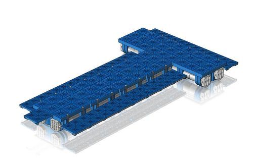 Modulares Schwimmponton - ROTO Modular Pontoon Systems - Roto