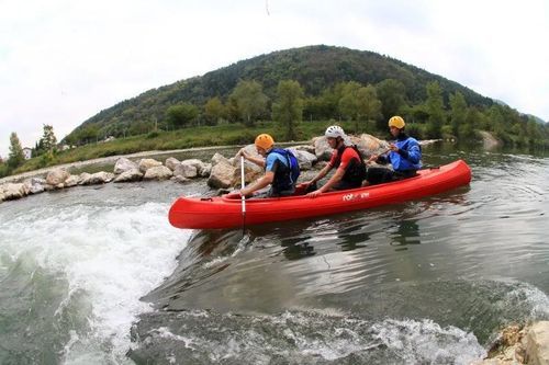 Mehrzweck-Kanu - TRAPPER 450 - Roto - Freizeit / Dreisitzer / für Erwachsene