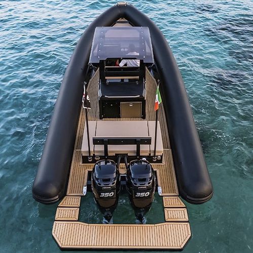 Plattformerweiterung für Boot - SEAROUND - ITAMARE - einziehbar / Boarding / zum Baden