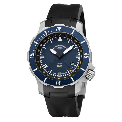 Marinechronograph für Männer - SEEBATAILLON GMT - Mühle-Glashütte GmbH nautische Instrumente und Feinmechanik
