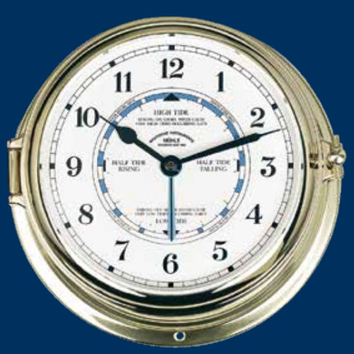 Messinguhr - MS-51-03-180-ME - Mühle-Glashütte GmbH nautische Instrumente und Feinmechanik - Tidenuhren