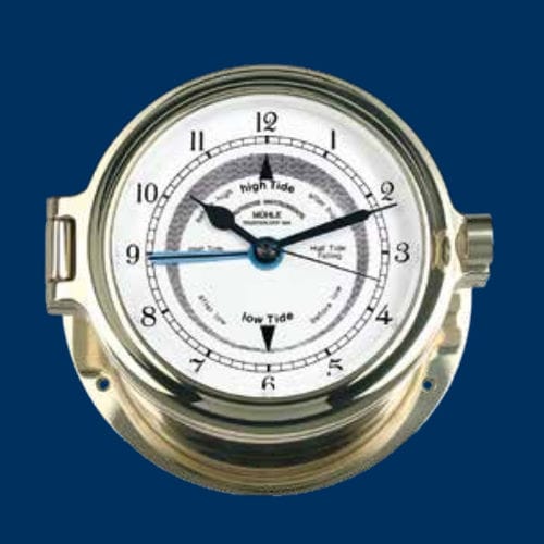 Tidenuhren-Uhr - MS-51-03-140-ME - Mühle-Glashütte GmbH nautische Instrumente und Feinmechanik