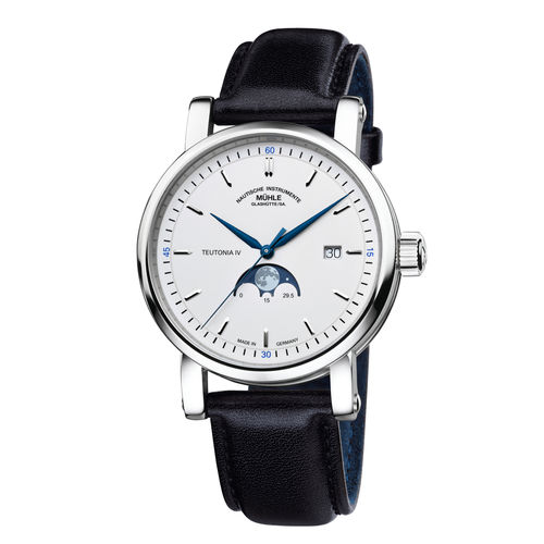 Marinechronograph für Männer - TEUTONIA IV MOONPHASE - Mühle-Glashütte GmbH nautische Instrumente und Feinmechanik