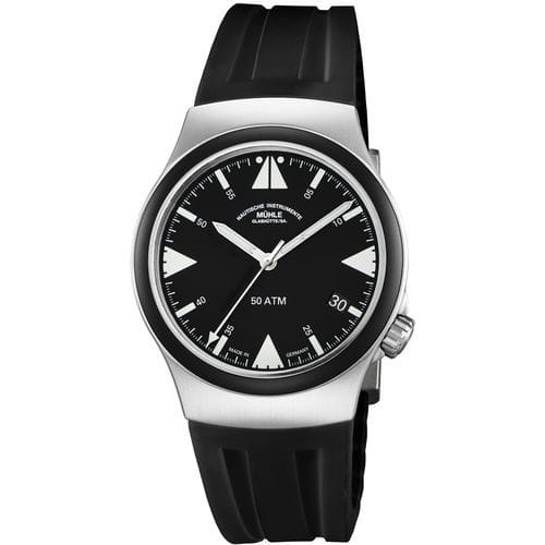 Marinechronograph für Männer - S.A.R. MISSION-TIMER TITAN - Mühle-Glashütte GmbH nautische Instrumente und Feinmechanik