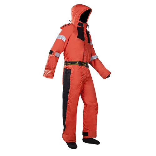 Halbtrockenanzug zur beruflichen Nutzung - SMART 1A - Mullion Survival Technology - mit Kopfhaube / einteilig / 5 mm