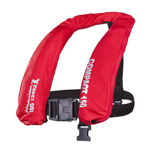 Automatisch aufblasbare Rettungsweste - COMPACT 150 REGULAR - Mullion Survival Technology - 150 N / ISO12402-3 / unisex