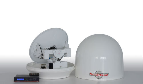 VSAT-Antenne - V-SAT 120 HT PROFESSIONAL - Navisystem Marine Electronics - für Yacht / Radom