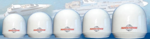 Satellitenantenne - MST 55 IP - Navisystem Marine Electronics - Internet / für Boot / für Yacht