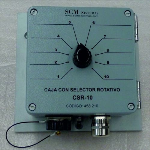 Schalter für Schiffe - CSR series - SCM Sistemas - für Stromkreise / drehbar